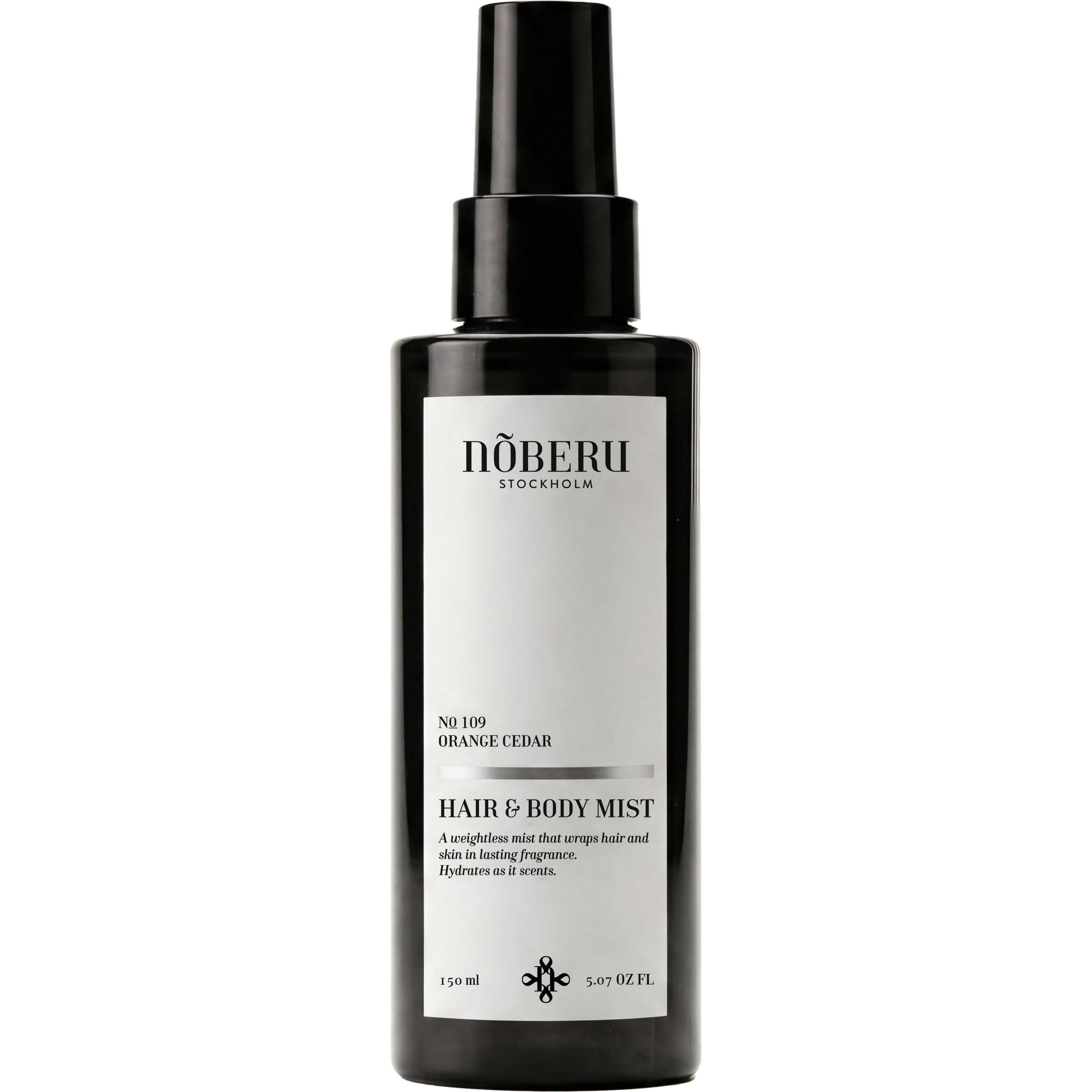 Nõberu Stockholm Hair & Body Mist Orange Cedar 150 ml