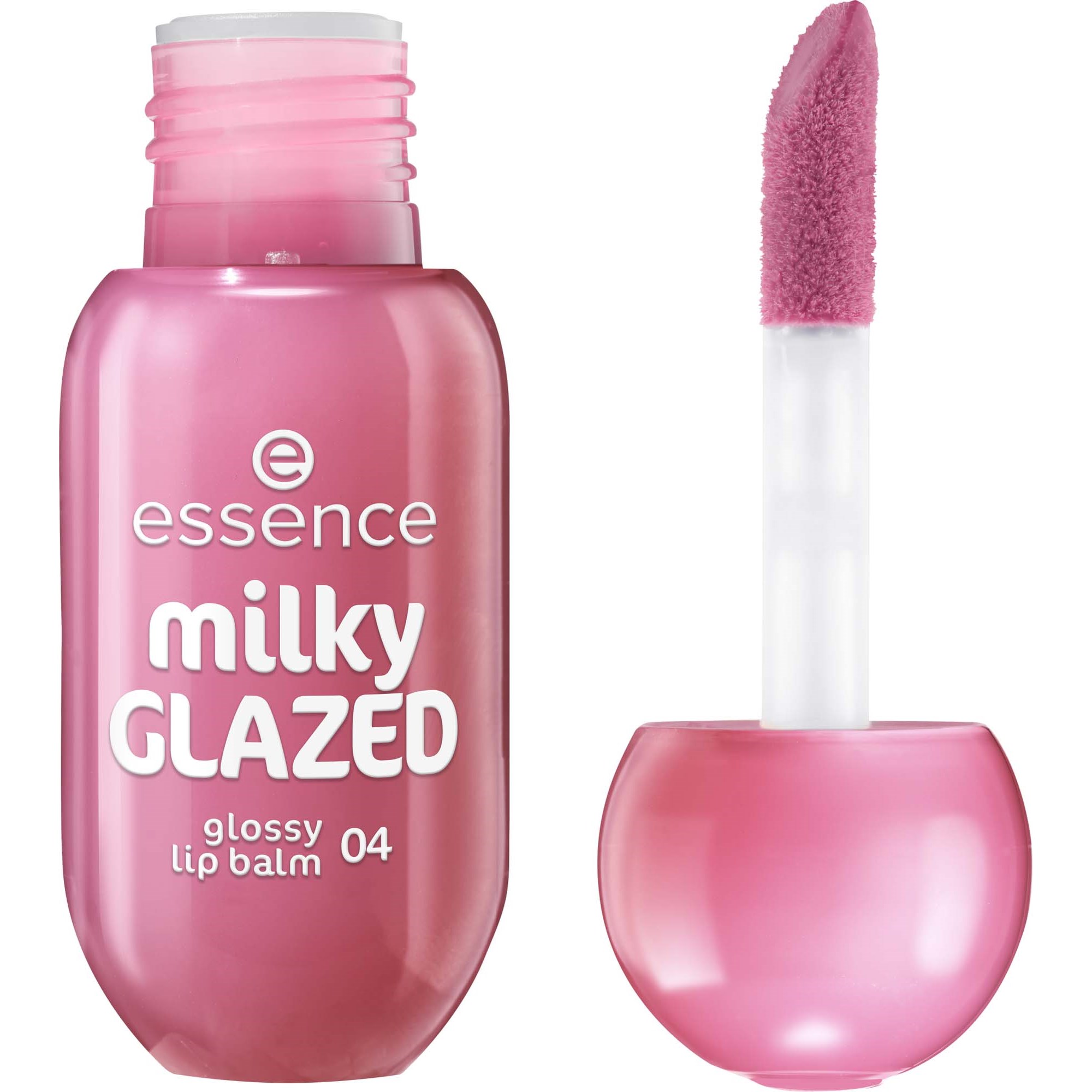 essence Milky Glazed Glossy Lip Balm 04 Berry Au Lait
