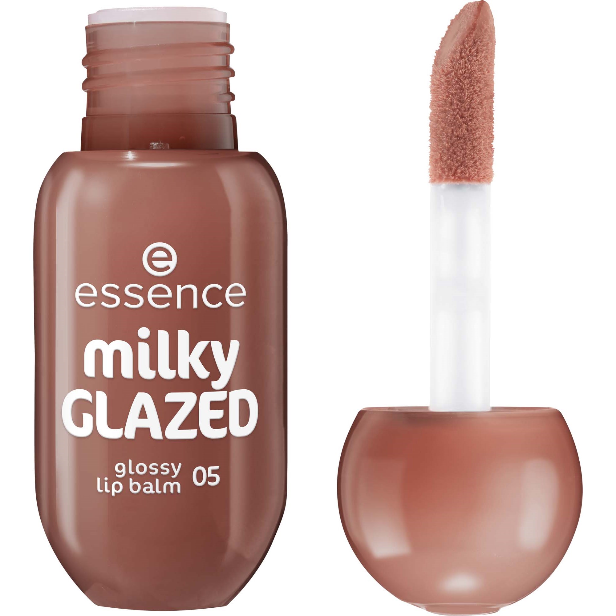 essence Milky Glazed Glossy Lip Balm 05 Latte-Tude