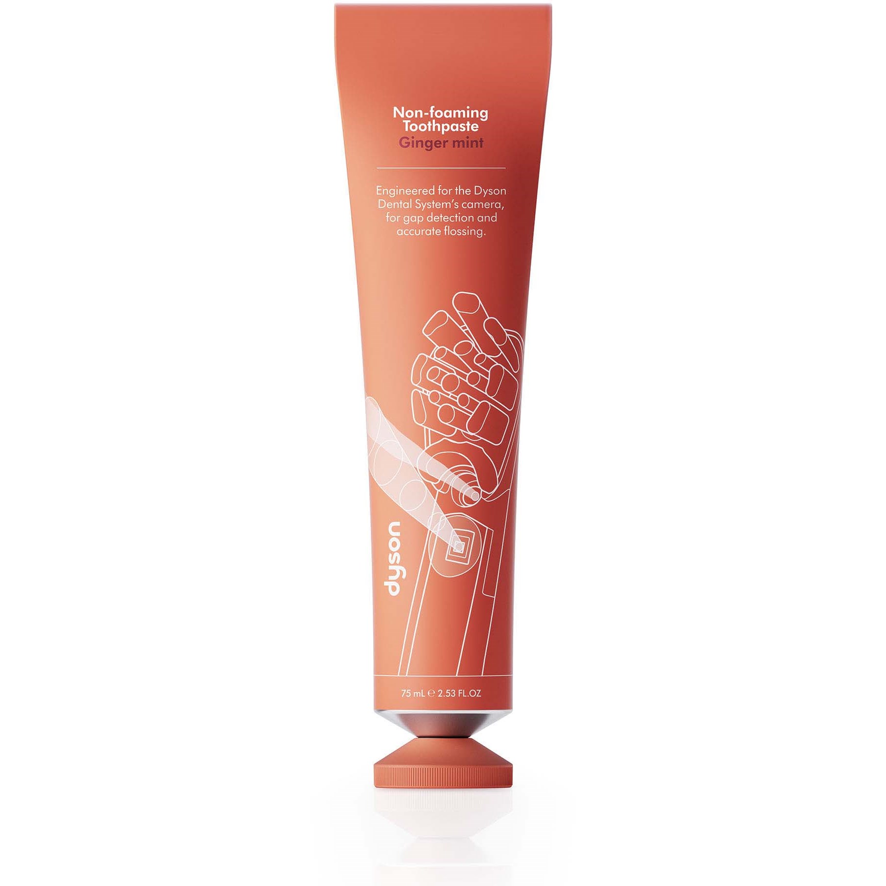 Dyson Non-foaming toothpaste Ginger mint 75 ml