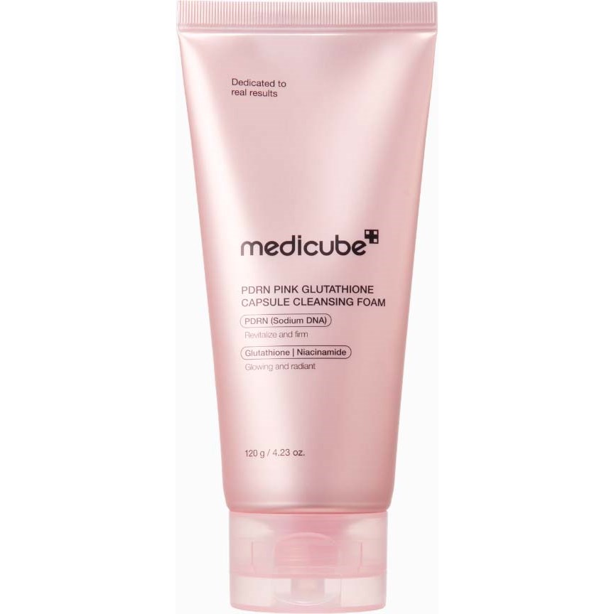 Medicube PDRN Pink Glutathione Capsule Cleansing Foam 120 g
