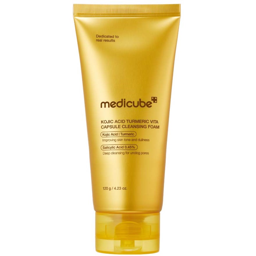Medicube Kojic Acid Turmeric Vita Capsule Cleansing Foam 120 g