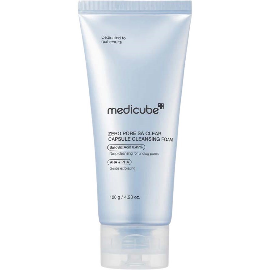 Medicube Zero Pore SA Clear Capsule Cleansing Foam 120 g