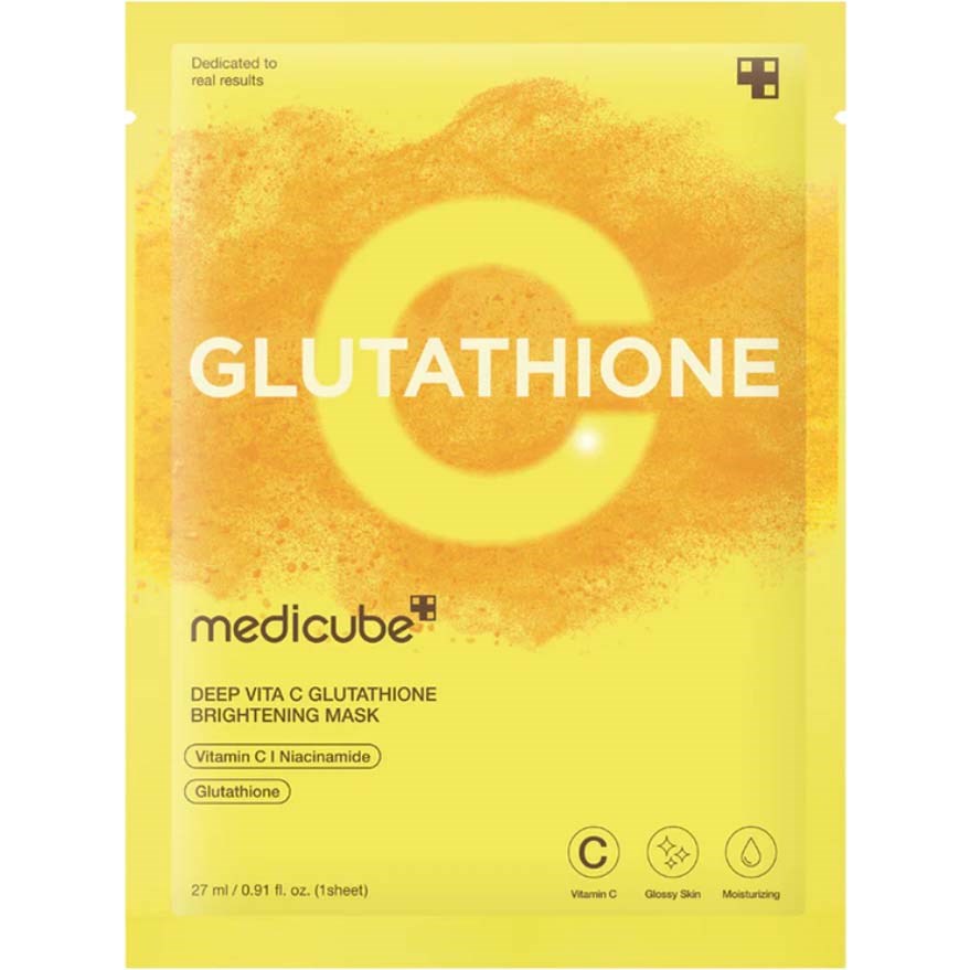 Medicube Deep Vita C Glutathione Brightening Mask 27 st