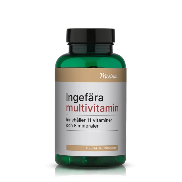 Mezina  Ingefära + multivitamin