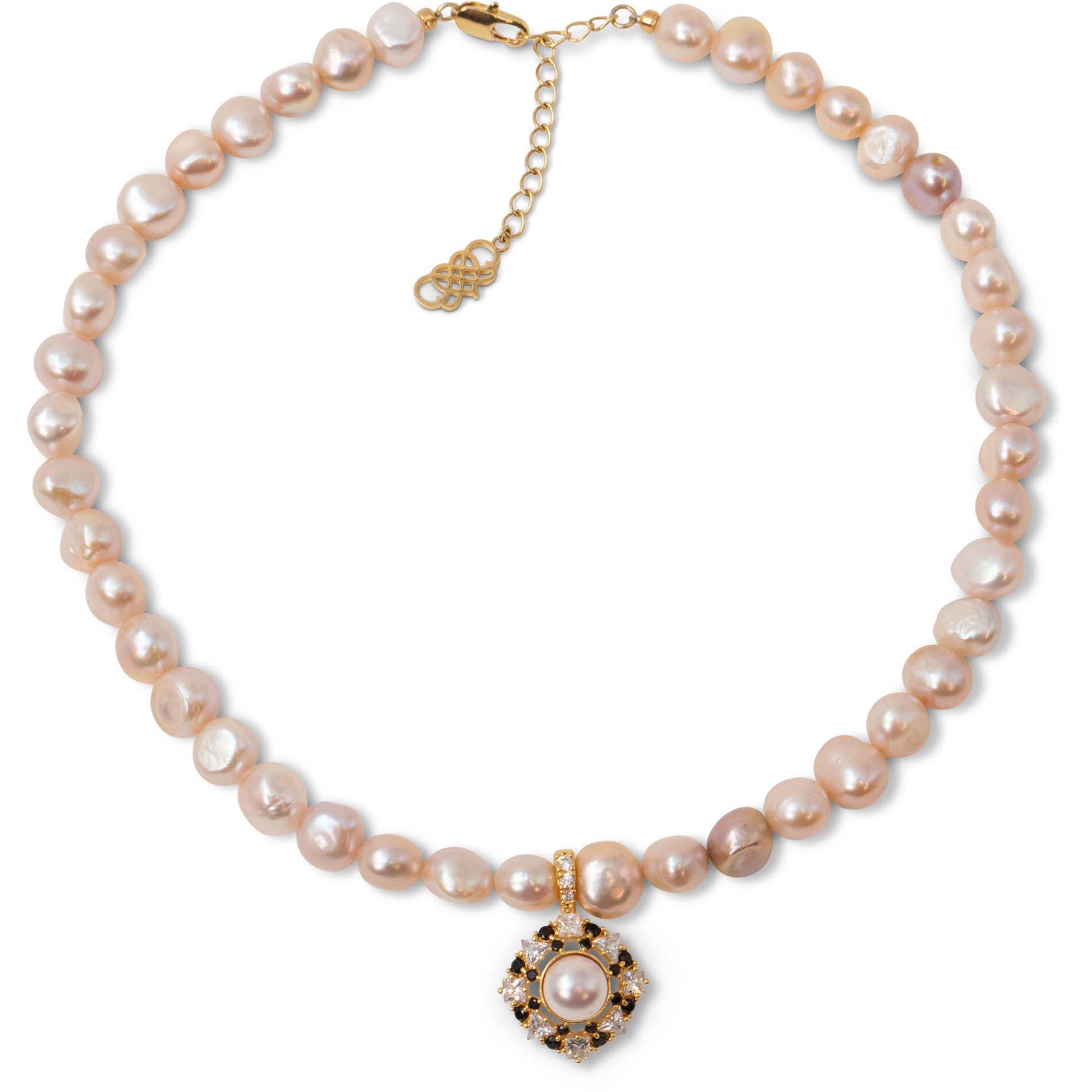 Lily and Rose Théresé pearl necklace Rosaline (gold)