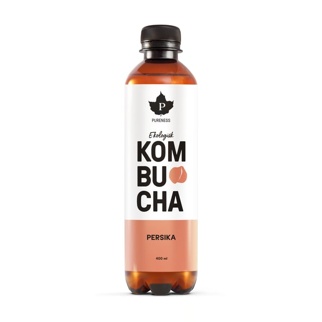 Pureness Ekologisk Kombucha Persika 400 ml