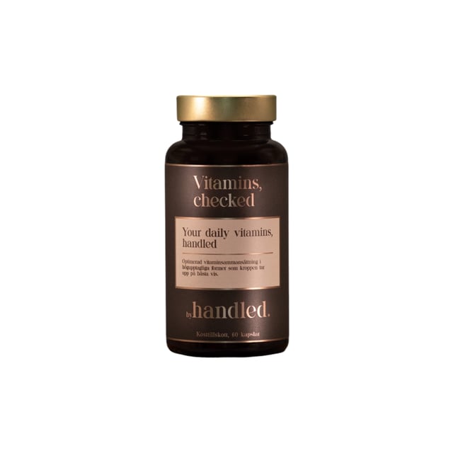 By Handled Vitamins Checked 60 st