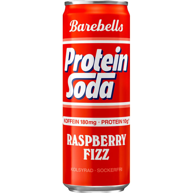 Barebells Protein Soda Raspberry 355 ml