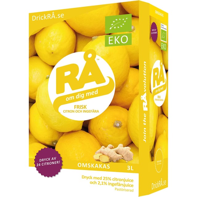 RÅ Frisk Bag-in-Box Ekologisk 300 cl