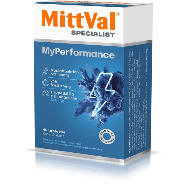 MittVal MyPerformance 45 st