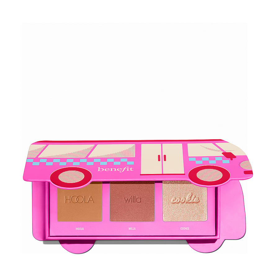 Beauty Bus Stop - Cheek Glow Trio Julens skönhetspalett