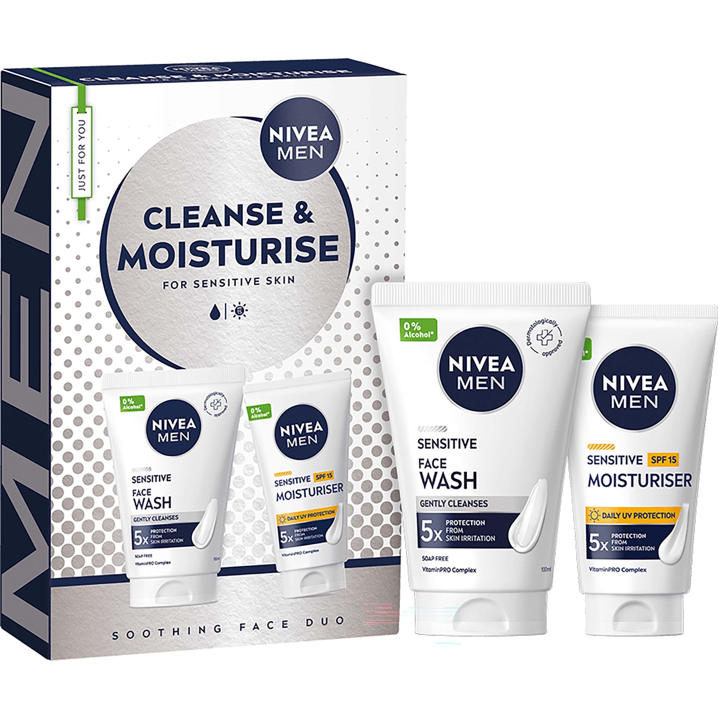 NIVEA Cleanse & Moisturise 175 st