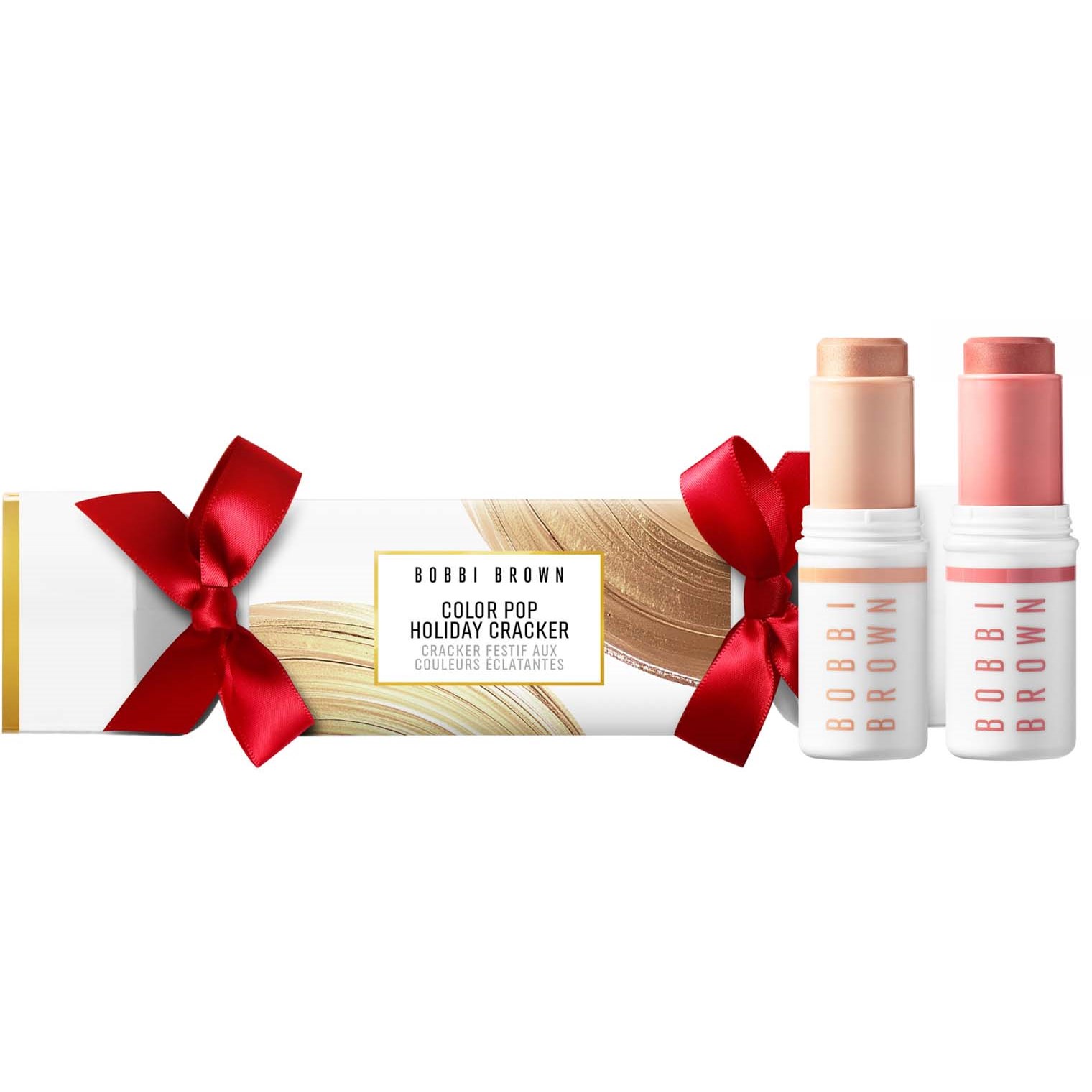 Bobbi Brown Highlighter & Blush Stick Duo Color Pop Holiday Cracker