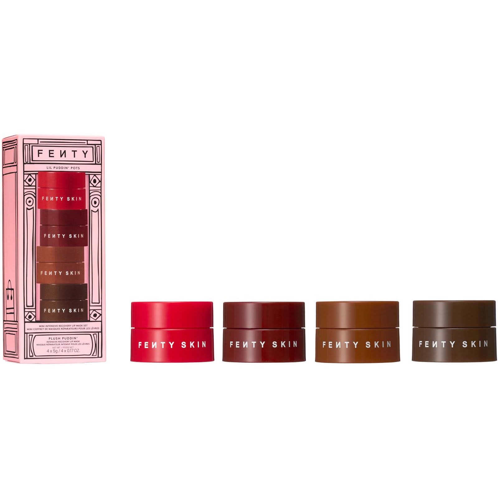 Fenty Beauty Fenty Skin Limited Edition Mini Plush Puddin' Lip Mask Set