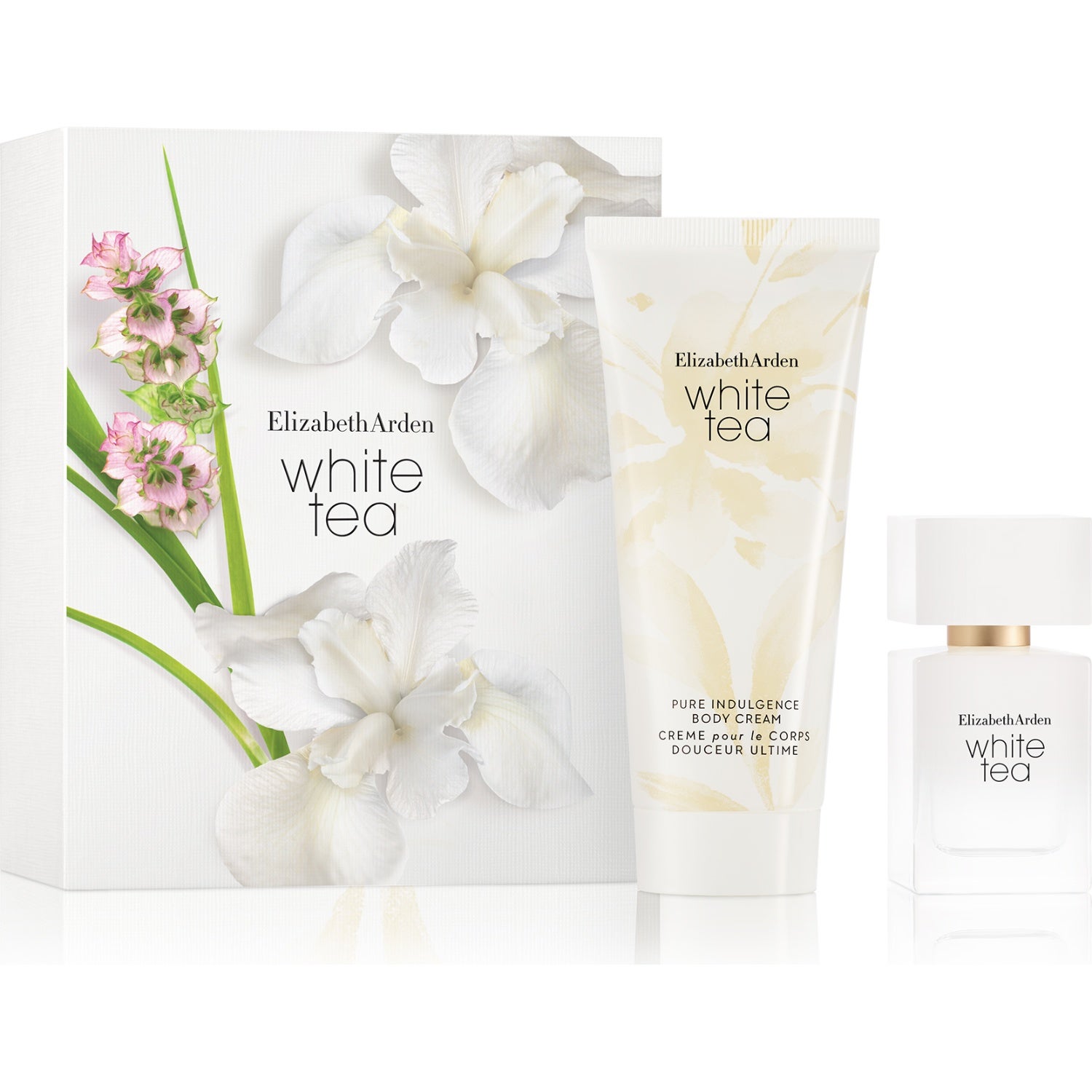 Elizabeth Arden White Tea & Pure Indulgence Eau de Toilette & Body Cream - 130 ml
