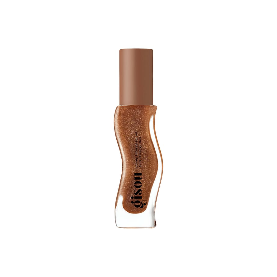 Honey Infused Lip Oil A milky brown with golden shimmer