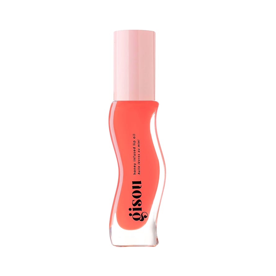 Honey Infused Lip Oil A sheer and milky soft peach