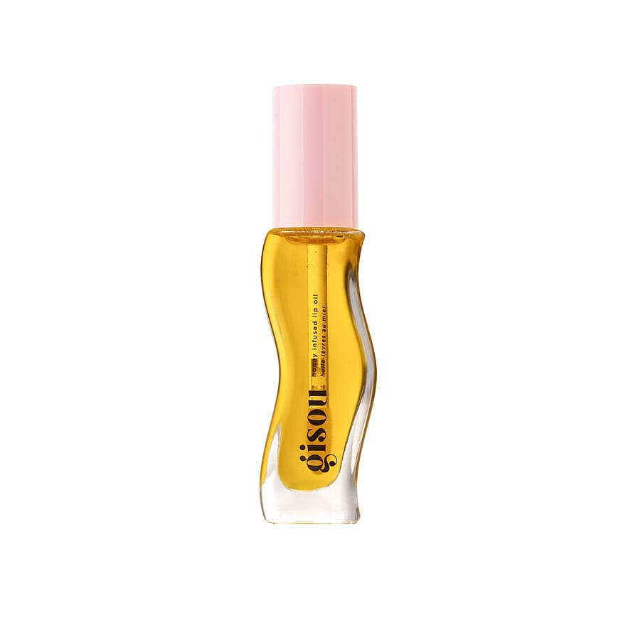 Honey Infused Lip Oil Clear Golden Glow