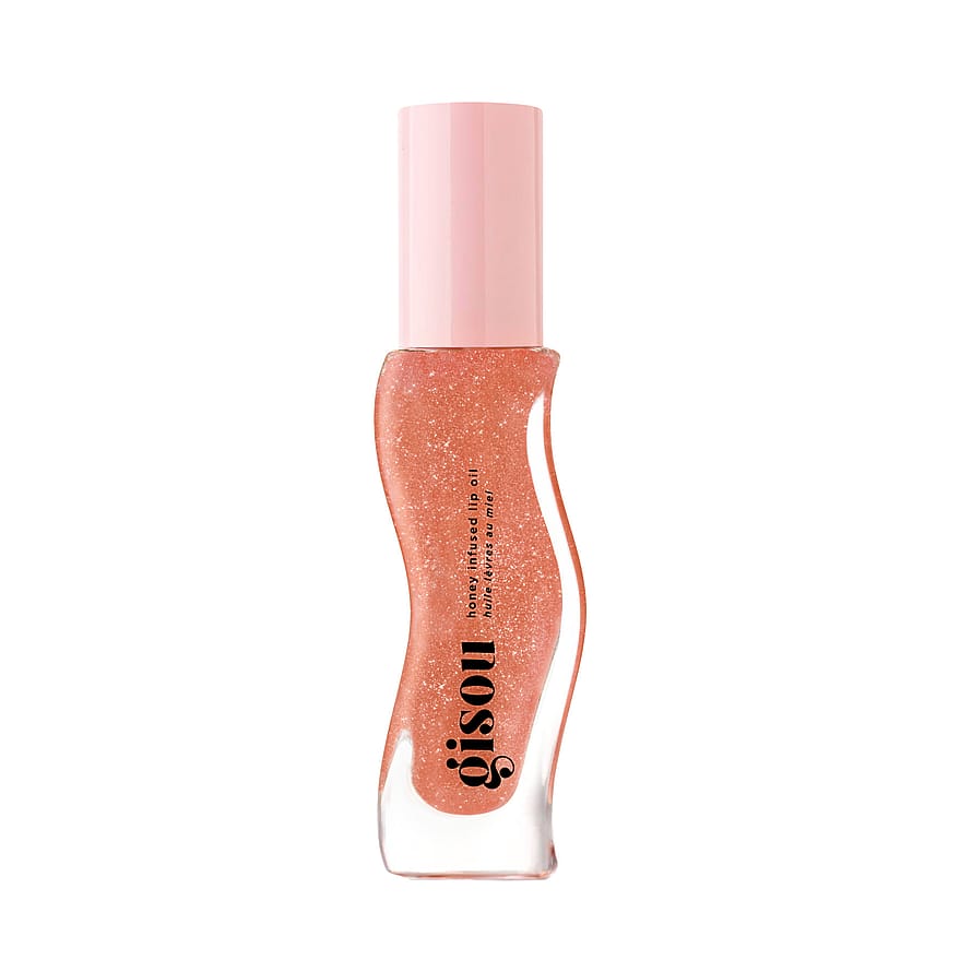 Honey Infused Lip Oil A sheer nude shimmer