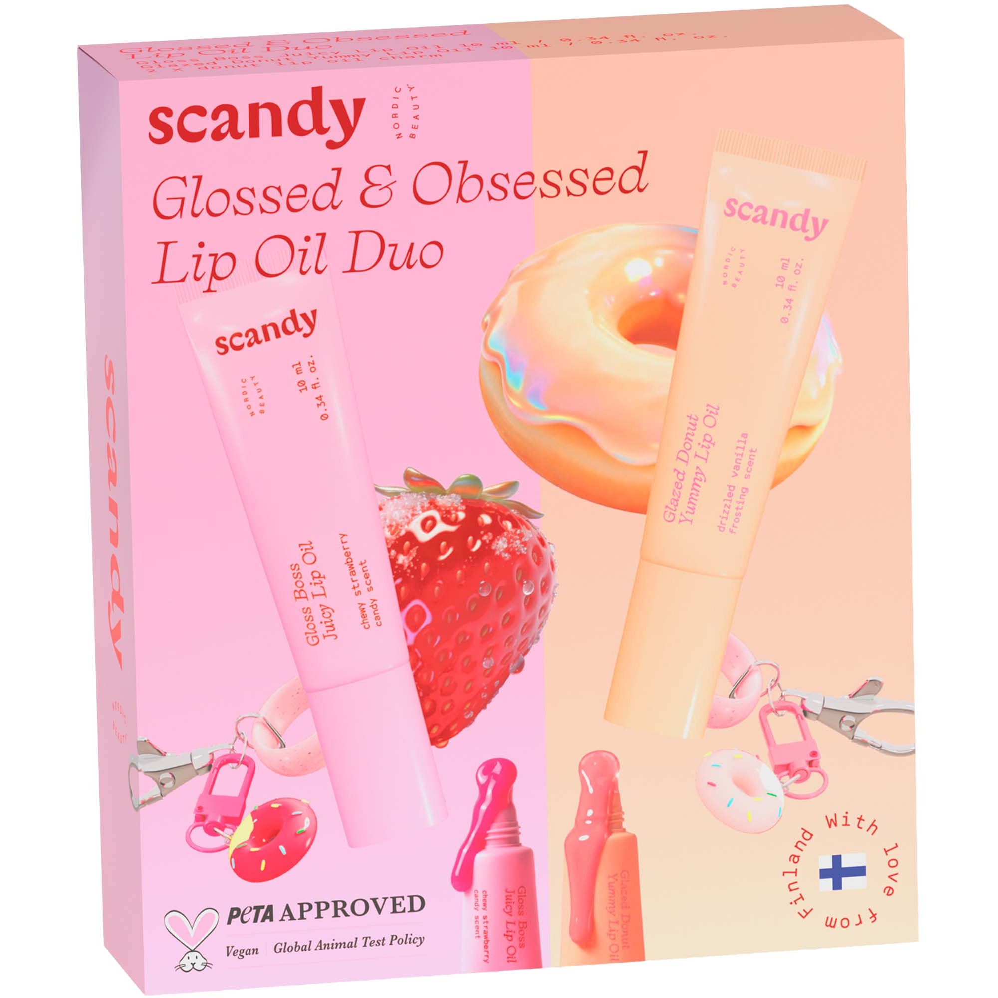 Scandy Glossed & Obsessed Lip Oil Duo