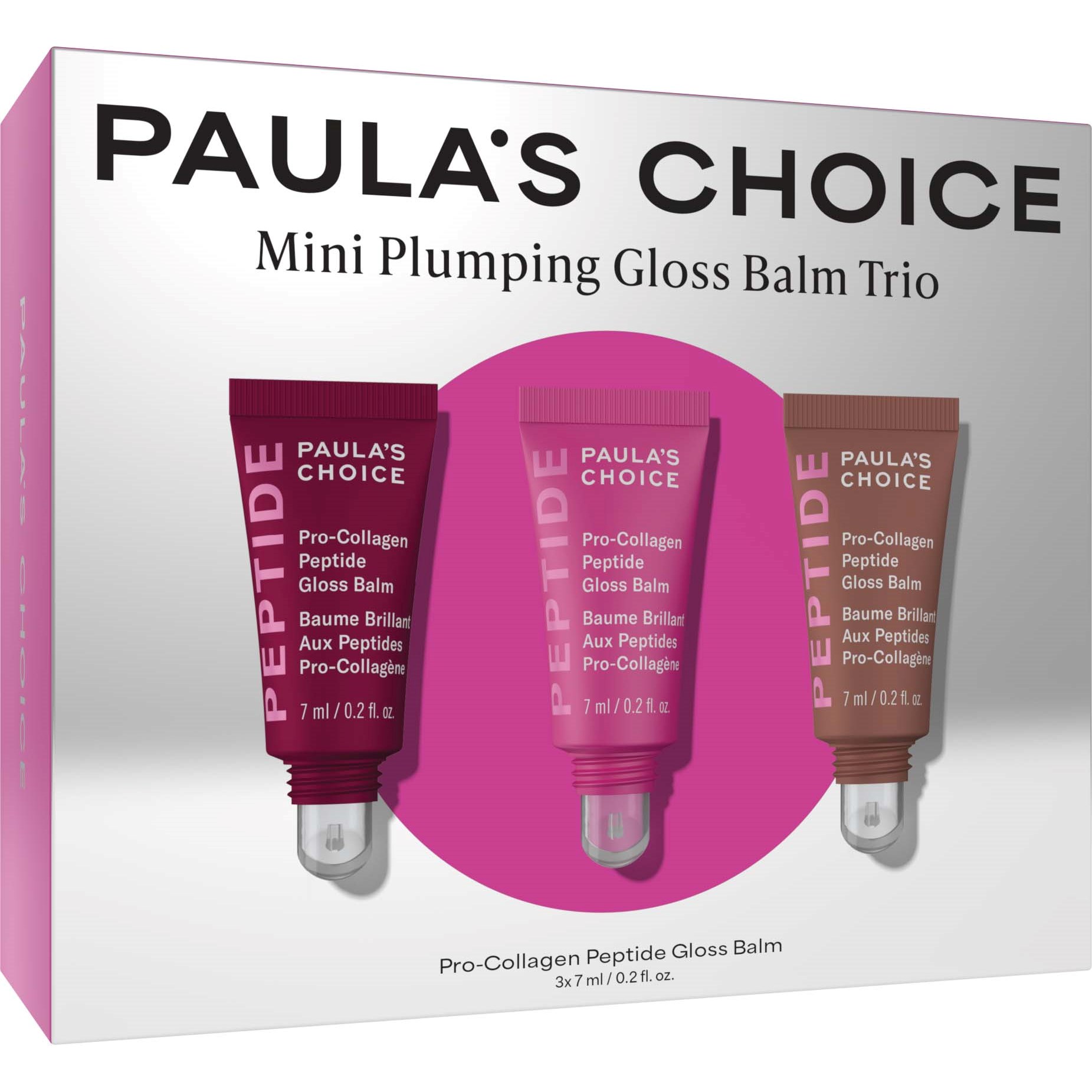 Paula´s Choice Trial kits Peptide Gloss Balm Trio
