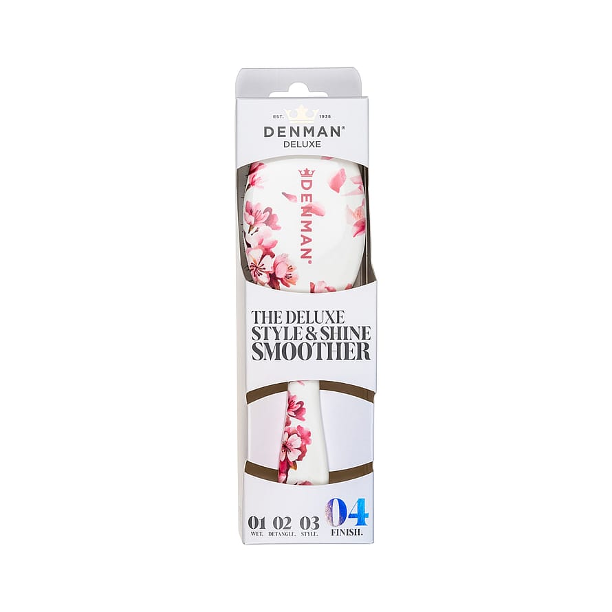 Deluxe D81M Medium Style & Shine Brush Cherry Blossom
