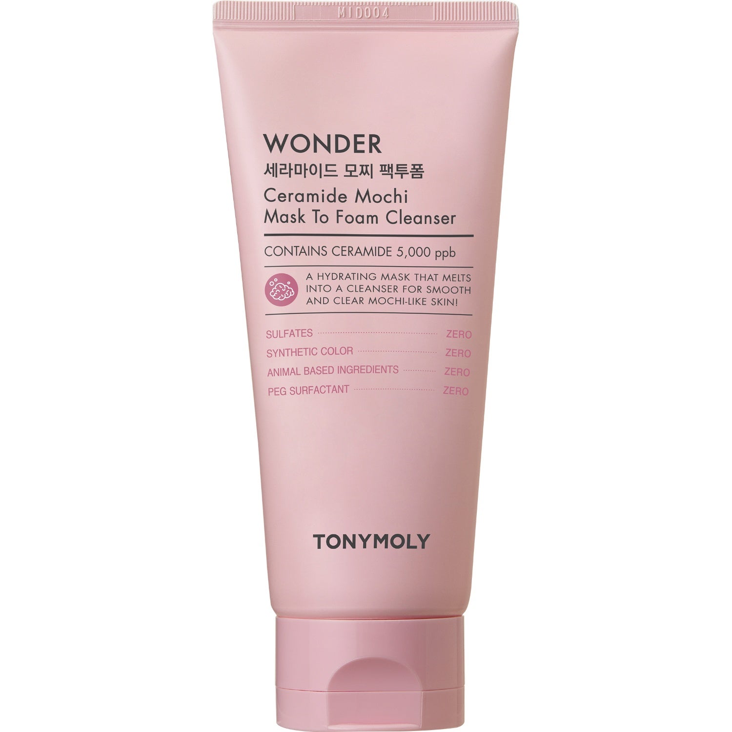 Tonymoly WONDER Mochi Mask To Foam Cleanser 120 ml