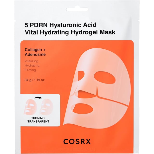 COSRX 5 PDRN Hyaluronic Acid Vital Hydrating Hydrogel Mask