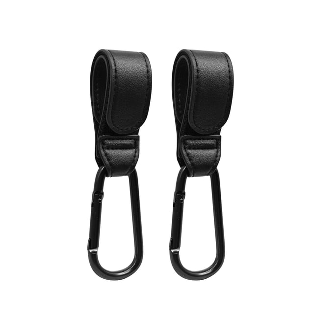 Fresh Kid Barnvagnskrokar svart 2 st
