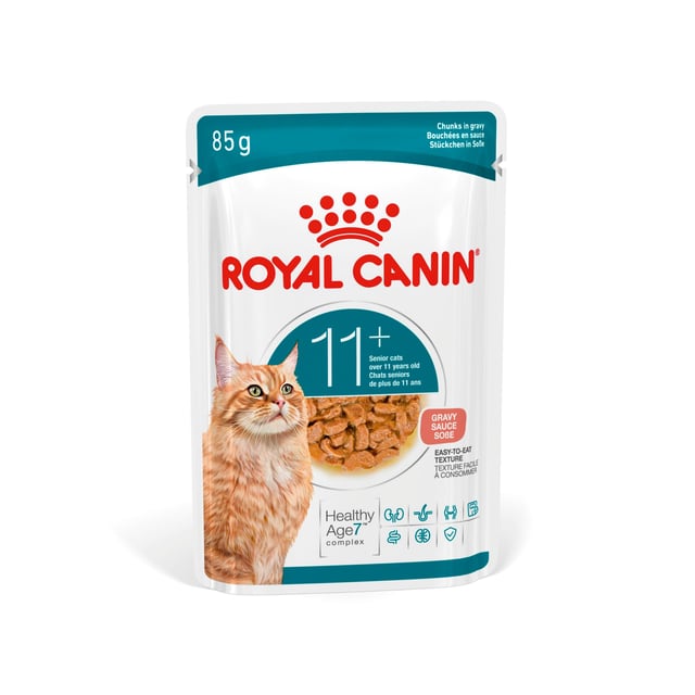 Royal Canin Ageing 11+ bitar i sås våtfoder för katt 1,02 kg