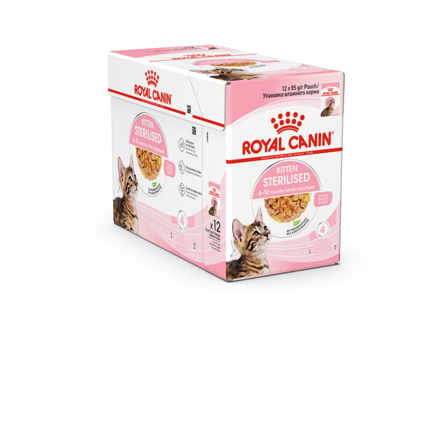Royal Canin Kitten Sterilised Jelly våtfoder för kattunge 12 x 85 g