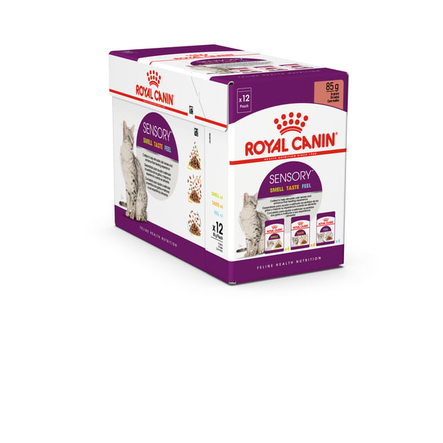 Royal Canin Sensory Mixed Box Gravy Adult våtfoder för katt 12 x 85 g