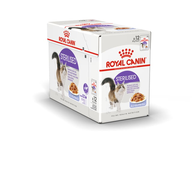 Royal Canin Sterilised Jelly Adult våtfoder för katt 12 x 85 g