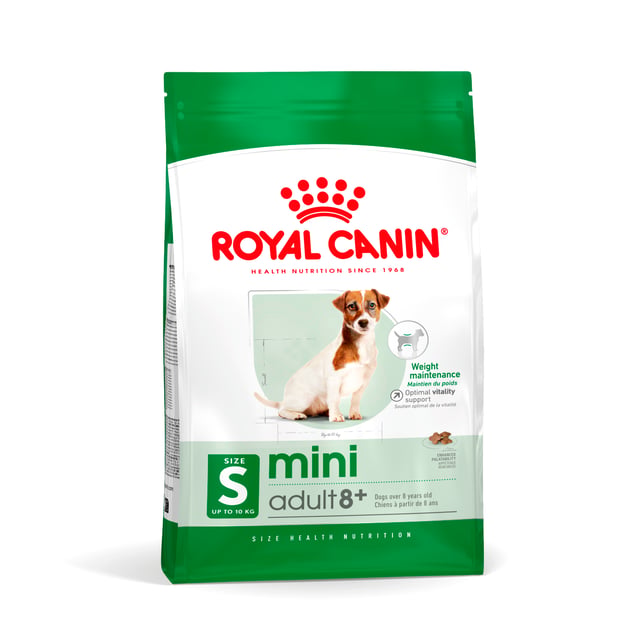 Royal Canin Mini Adult 8+ torrfoder för hund 8 kg