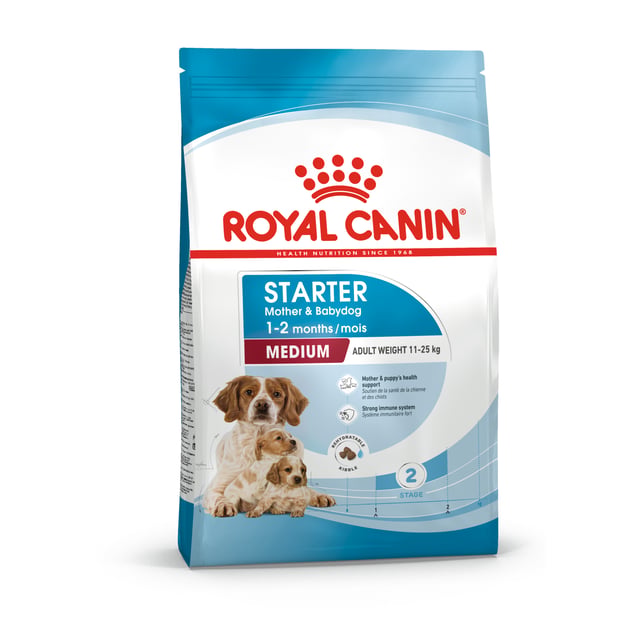 Royal Canin Medium Starter torrfoder för hund och hundvalp 4 kg