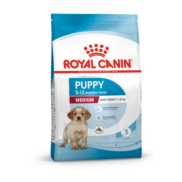 Royal Canin Medium Puppy torrfoder för hundvalp 4 kg