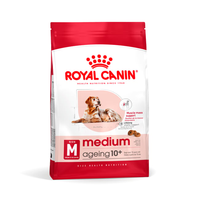 Royal Canin Medium Ageing 10+ torrfoder för hund 15 kg