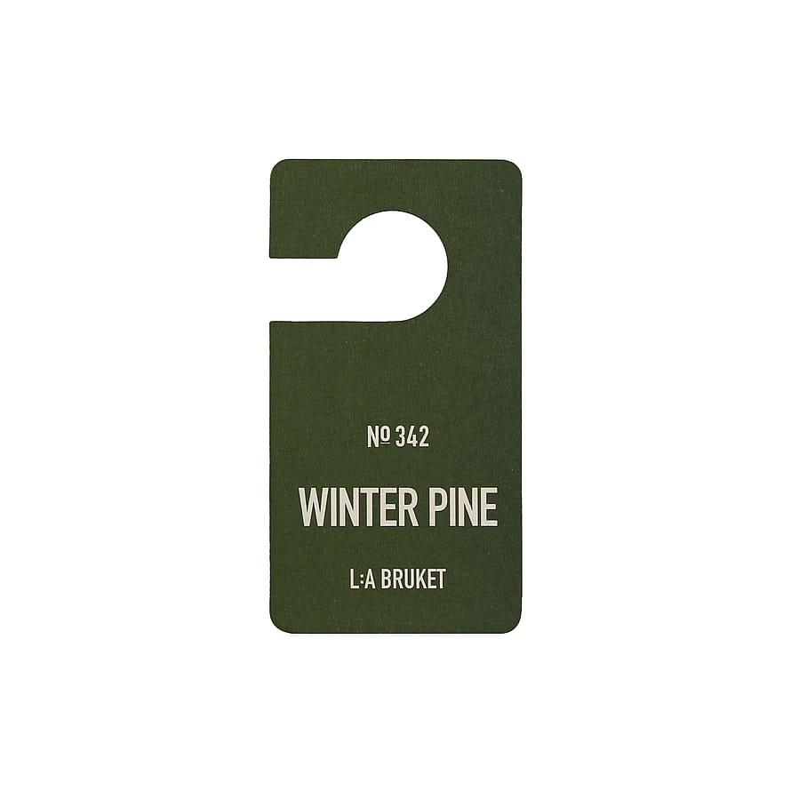 Fragrance Tag 342 Winter Pine
