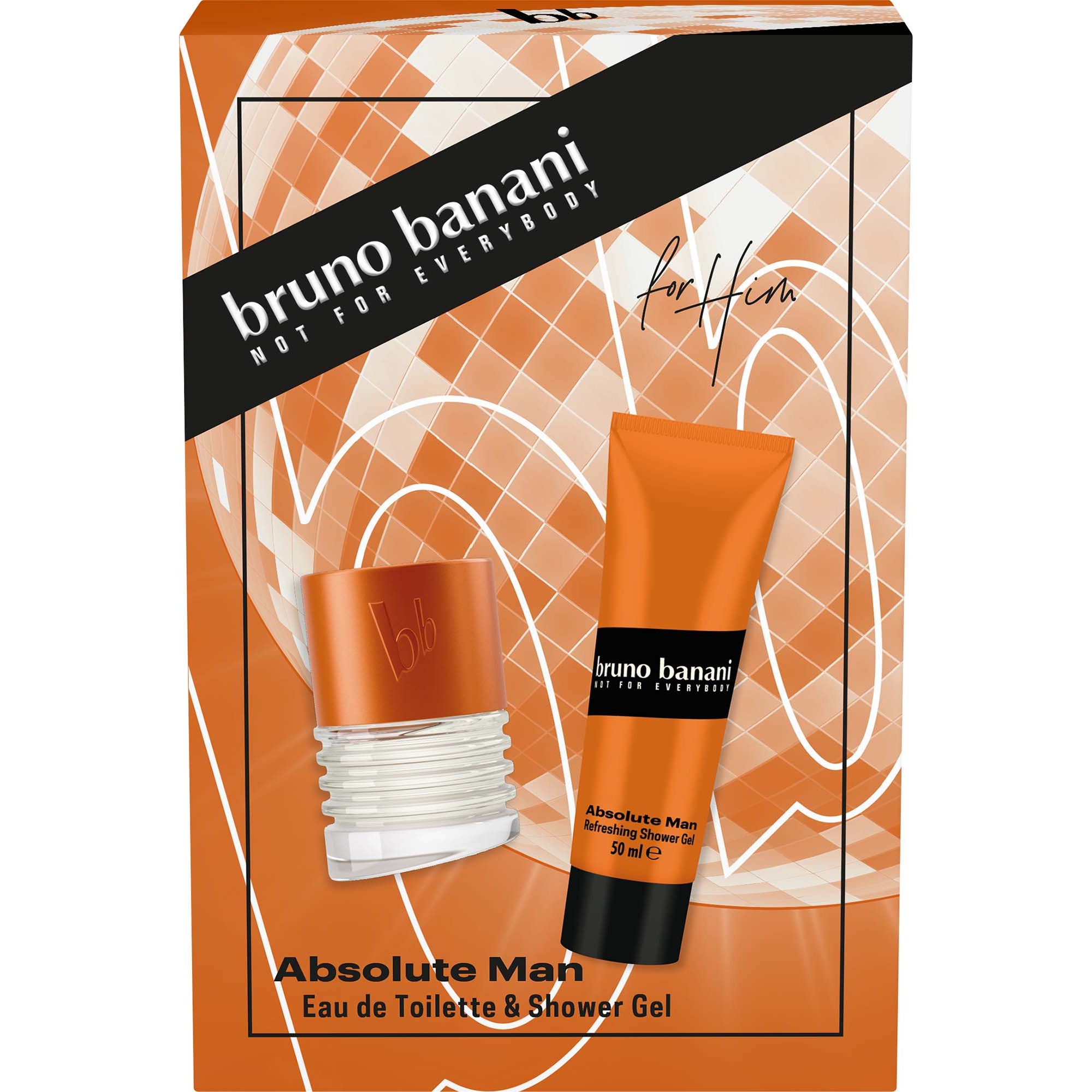 Bruno Banani Gift Set Absolute Man Eau De Toilette 30 ml + Shower Gel 50 ml
