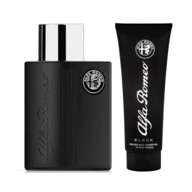 Giftset Alfa Romeo Black Edt 125ml + Shower Gel 90ml