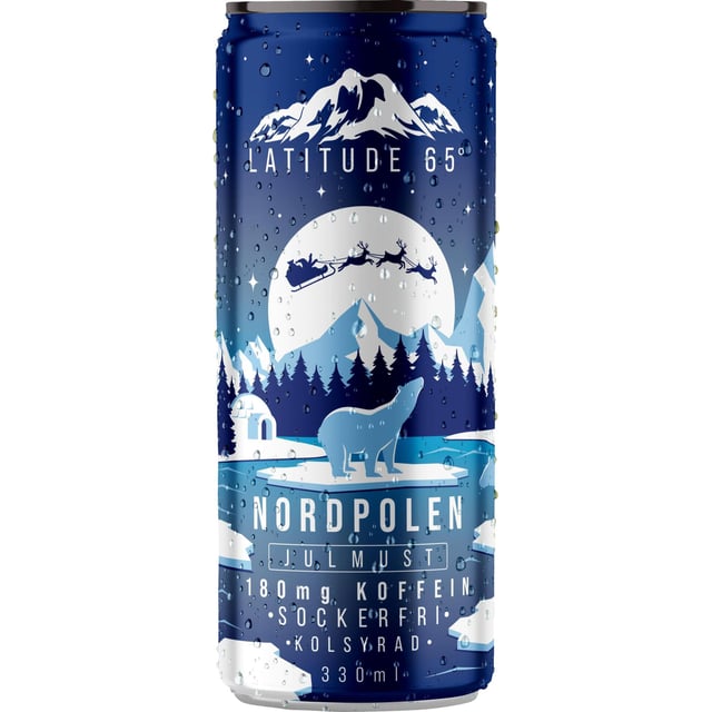 Latitude 65 Nordpolen- Julmust 330 ml
