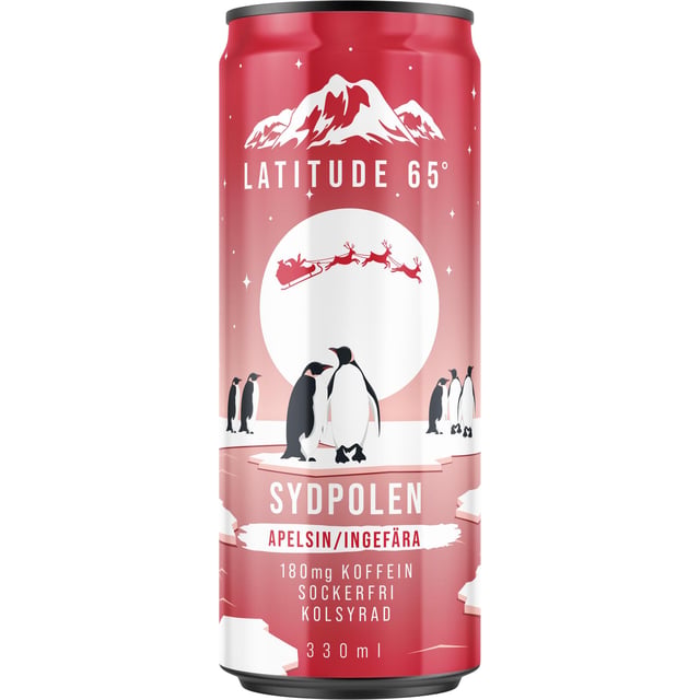 Latitude 65 Sydpolen- Apelsin/Ingefära 330 ml
