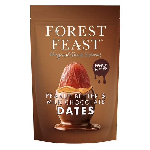 Forest Feast Dates Peanut Butter Milk Chocolate