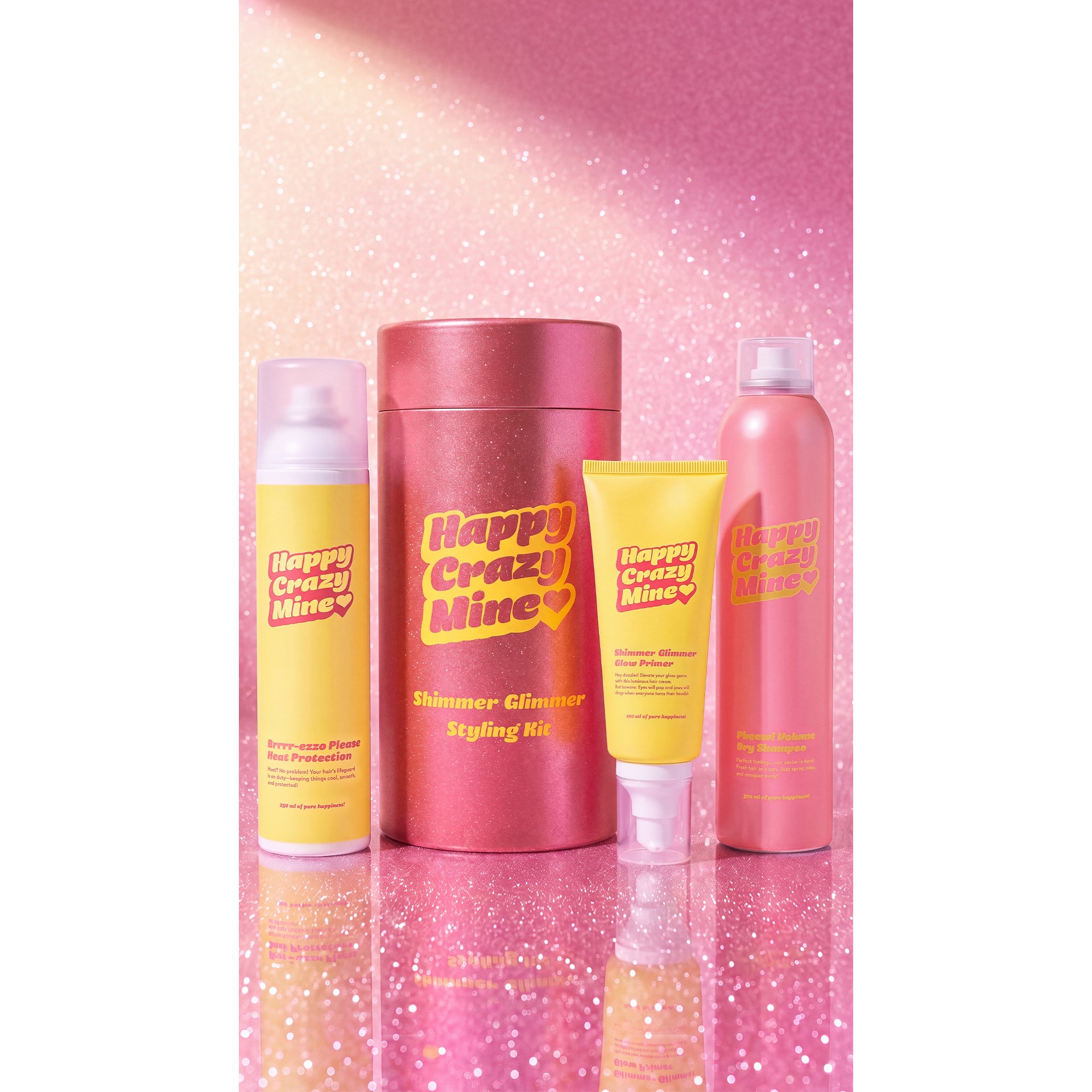 Happy Crazy Mine Shimmer Glimmer Styling Kit 0 st
