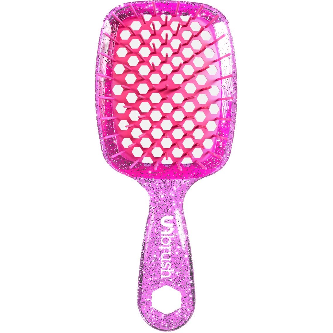 Unbrush Detangling Hair Brush Mini Rose Quartz