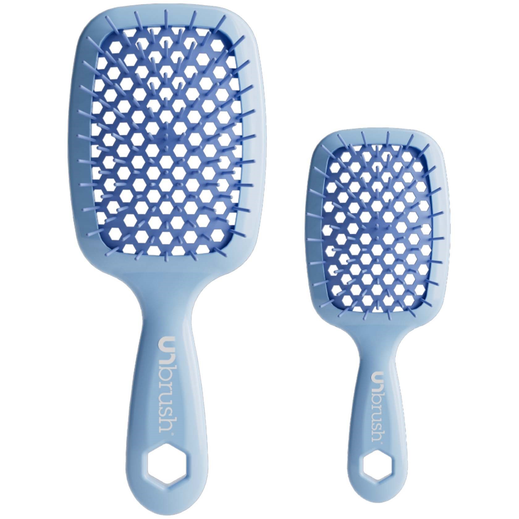 Unbrush Pastel Duo Set Periwinkle Light Blue