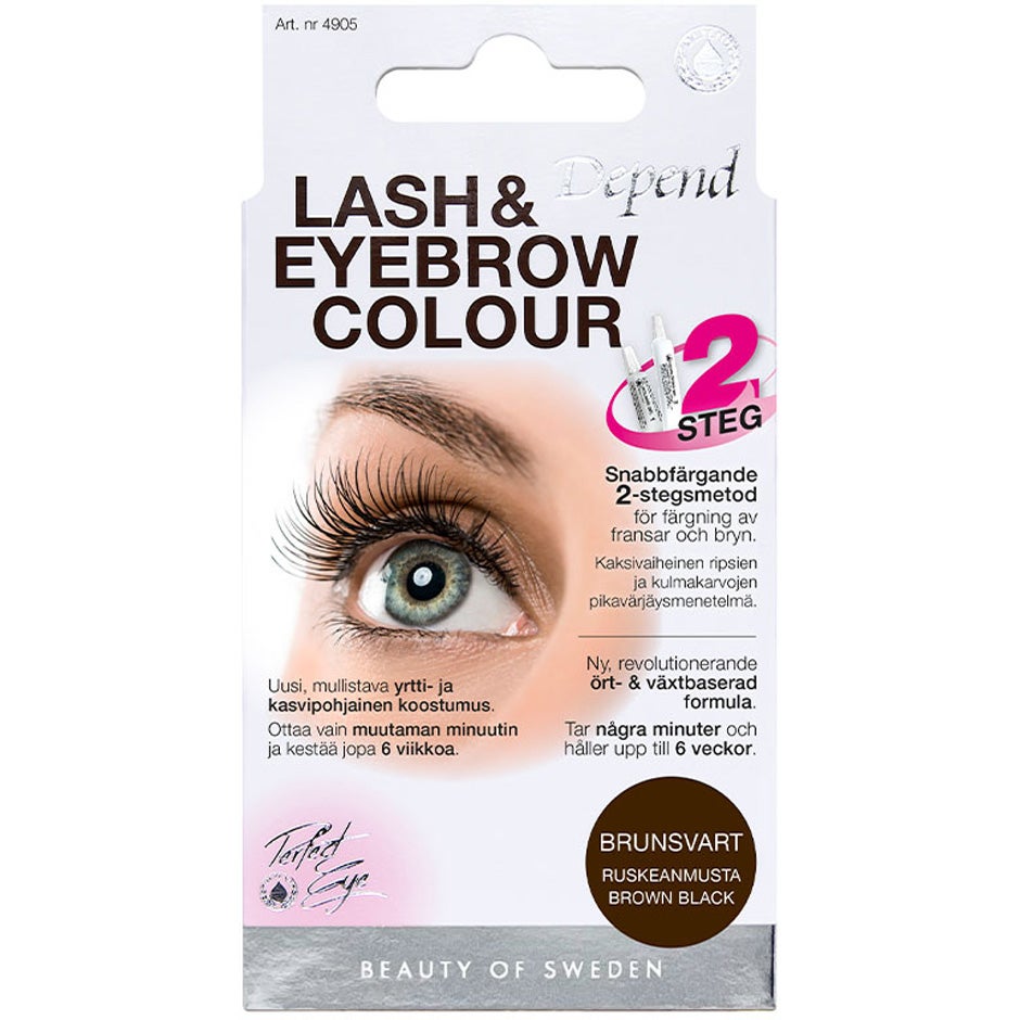 Depend Lash & Eyebrow Colour Brown Black