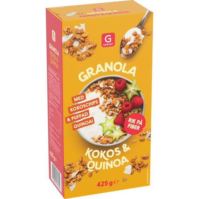 Garant Granola Kokos & Quinoa 425g