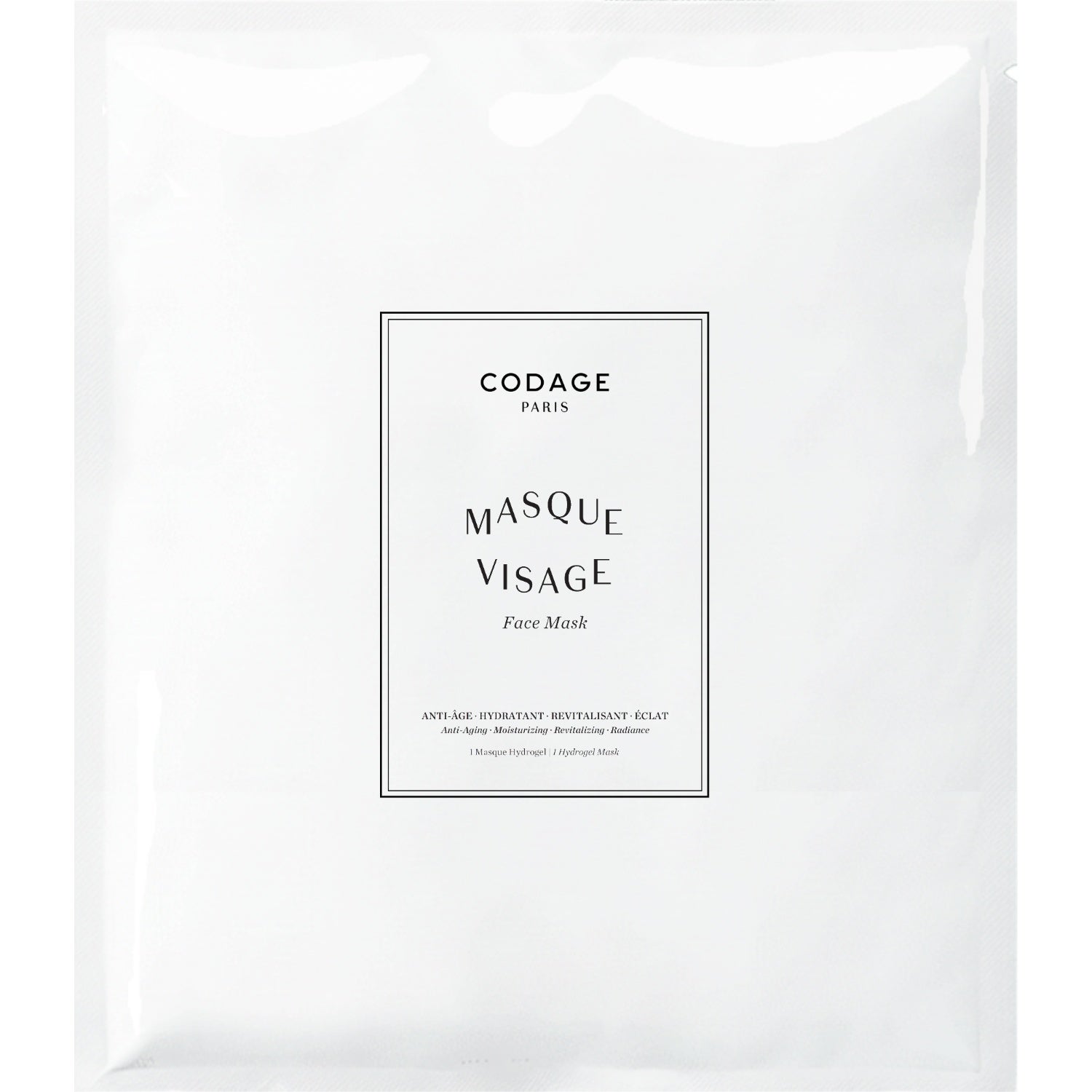 Codage Paris Hydrogel Face Mask 1 pcs